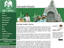 Tablet Screenshot of mercyindia.com